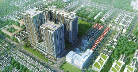 Bán 50m2 đất có sẵn nhà 4 tầng tại trung tâm thị trấn Sóc Sơn.